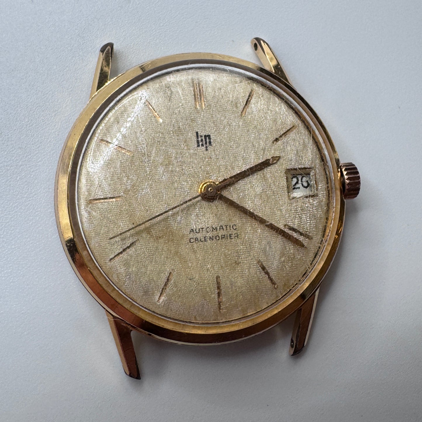 Montre automatique vintage LIP calendrier