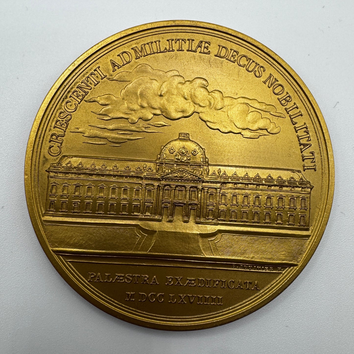 Médaille artistique en bronze « école supérieure de guerre »