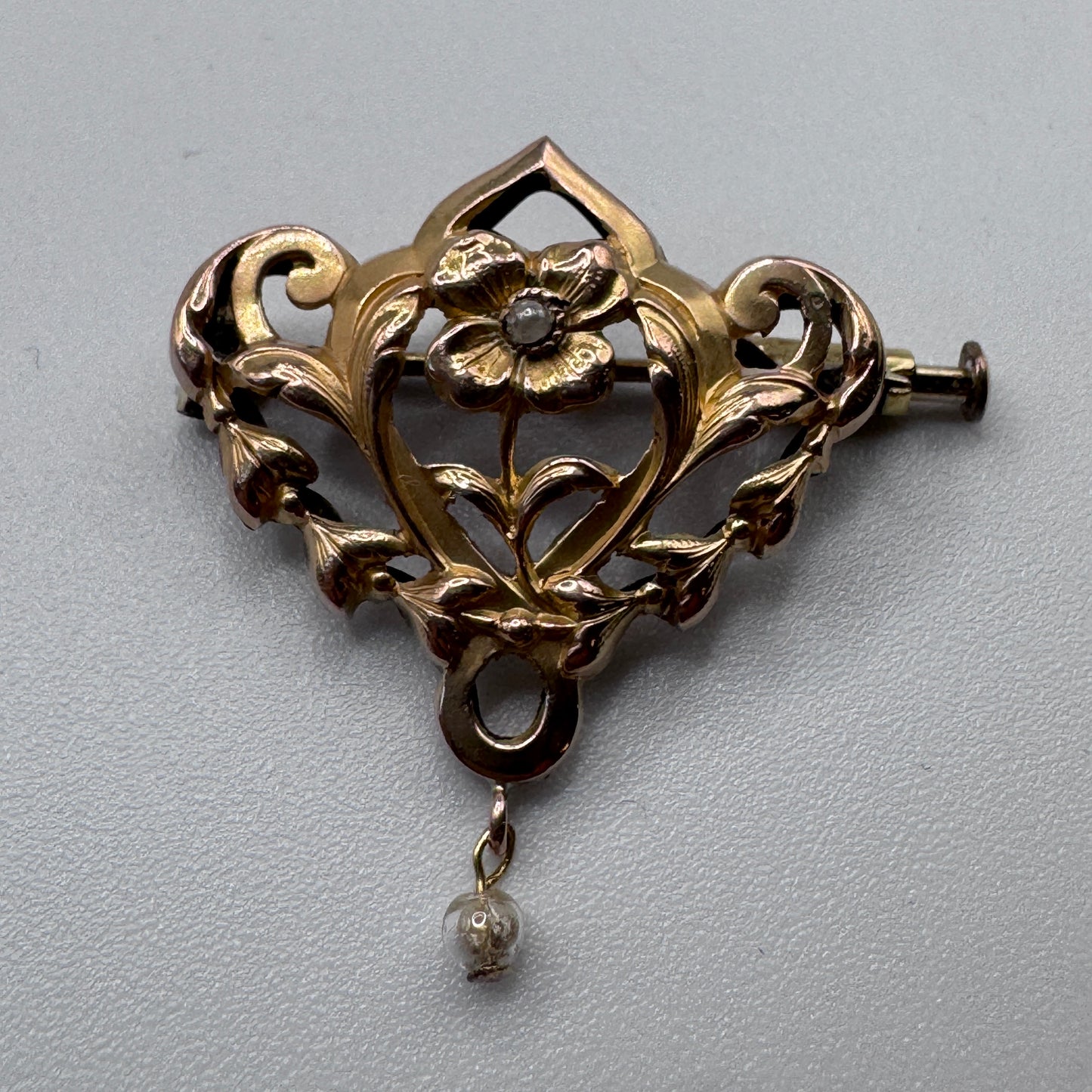 Broche ancienne Art Nouveau - vers 1900