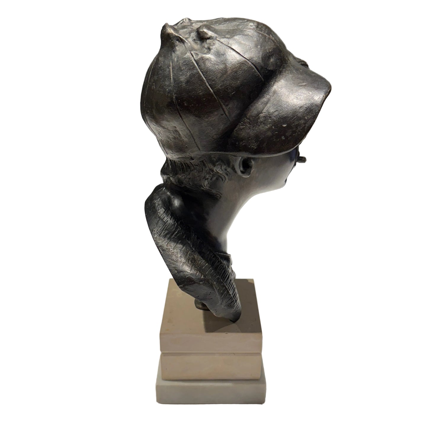 Sculpture napolitaine en bronze « Scugnizzo » par Giovanni de Martino
