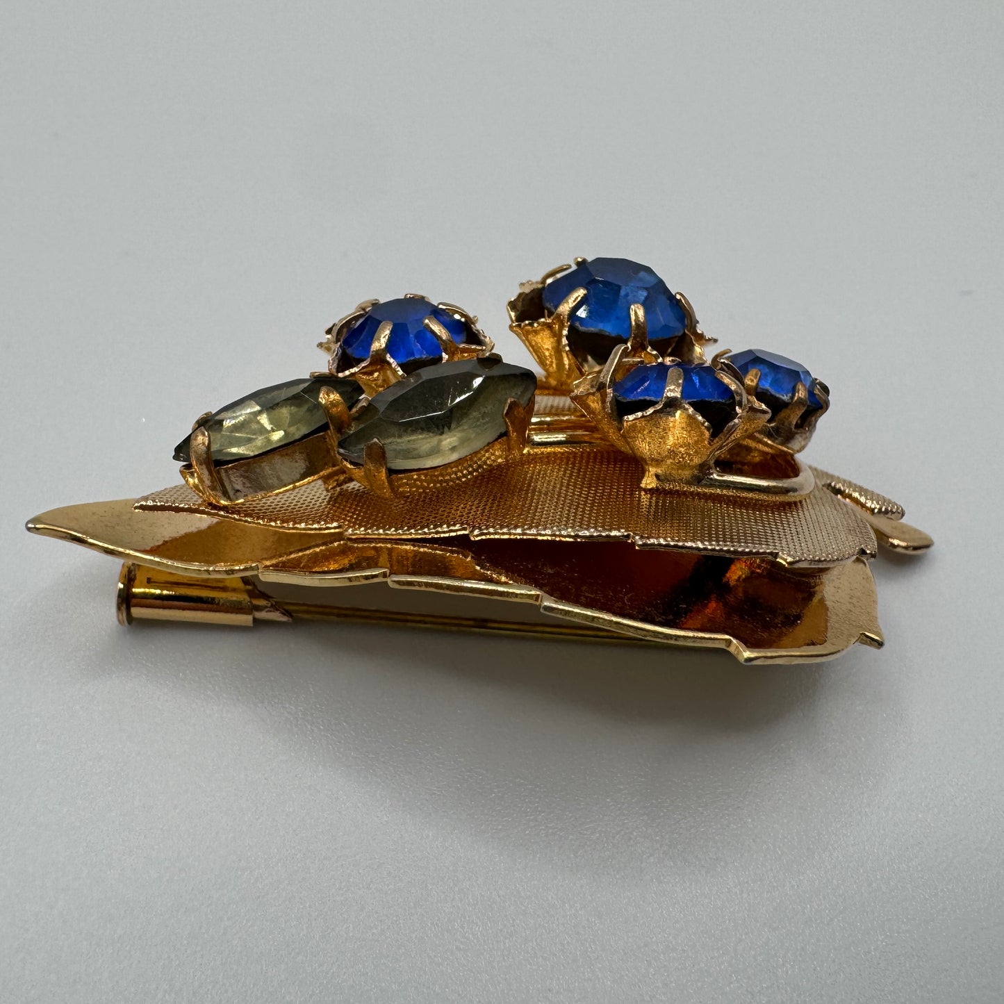 Broche ancienne Vintage plaqué or