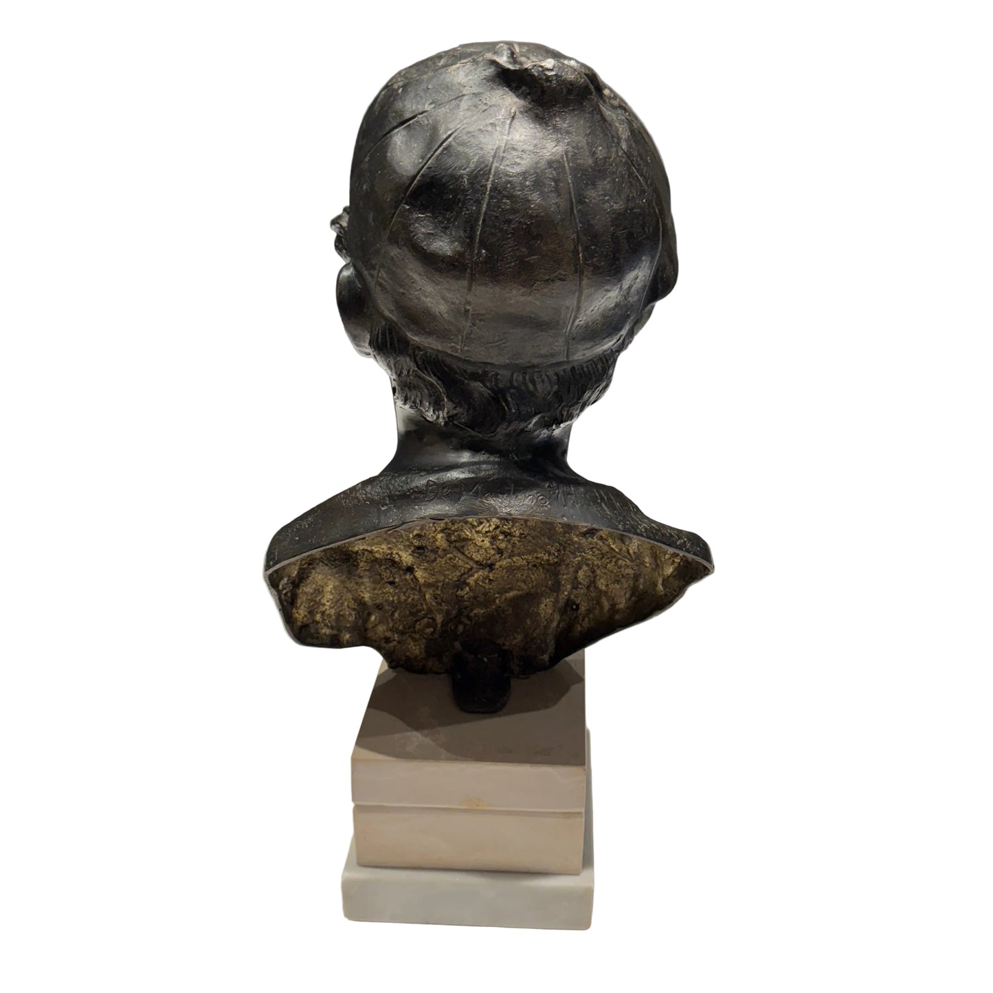 Sculpture napolitaine en bronze « Scugnizzo » par Giovanni de Martino
