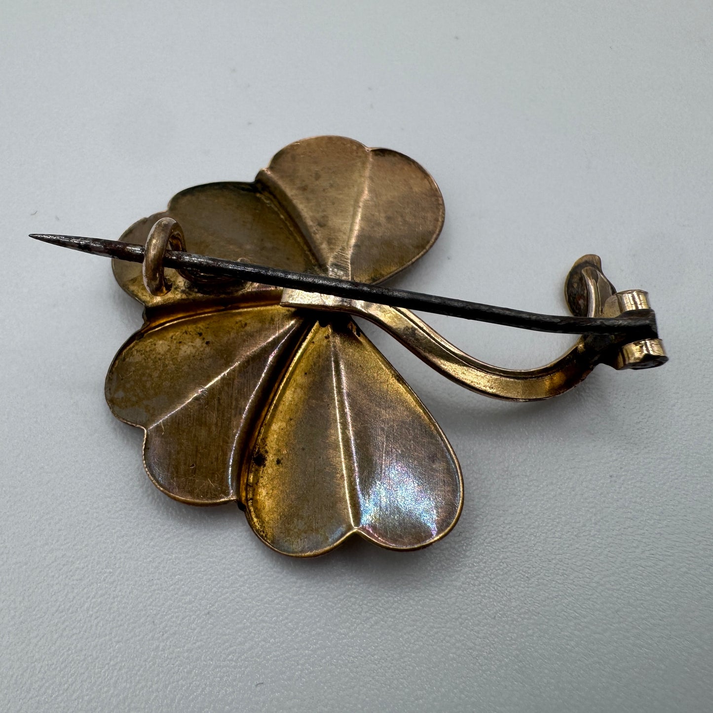 Broche ancienne vers 1900 - plaqué or