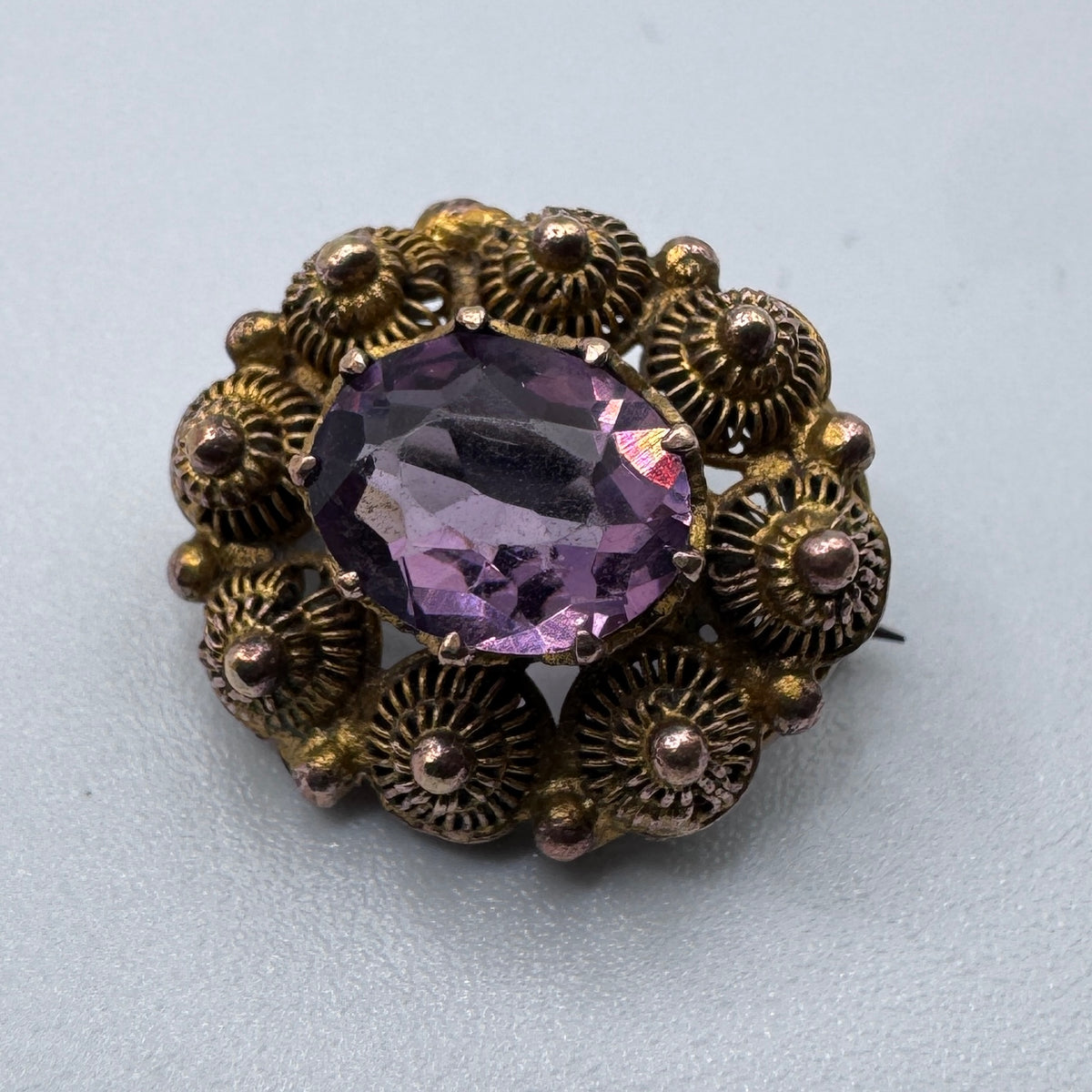 Superbe Broche de poupée ancienne