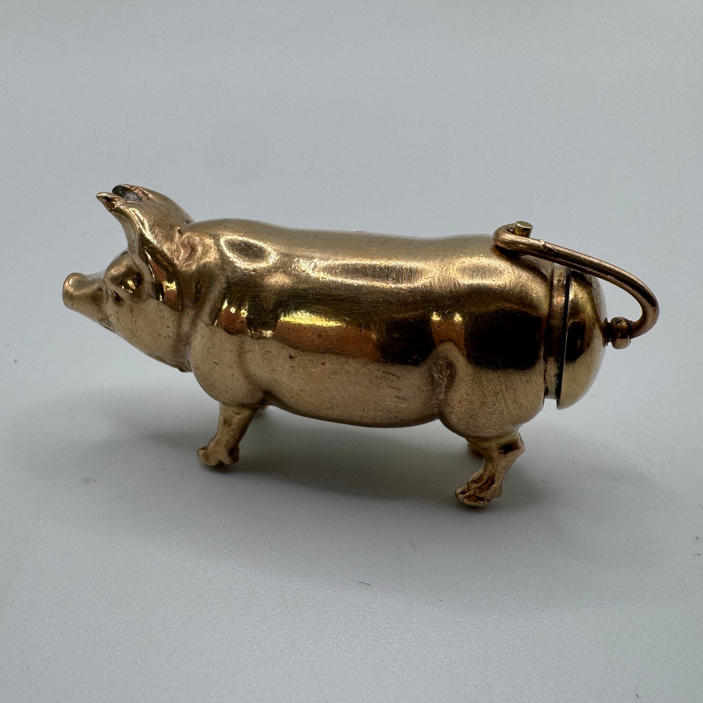 Coupe cigare ancien - curiosité - cochon à système
