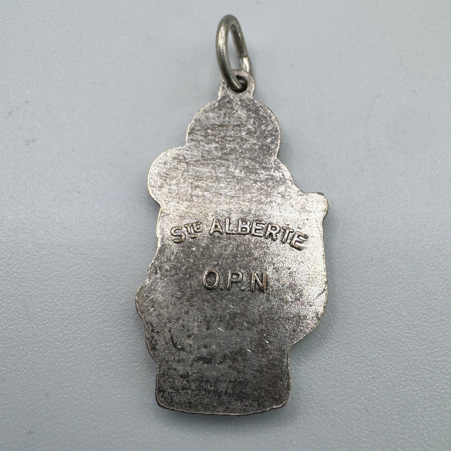 Médaille religieuse ancienne « Saint Albert »