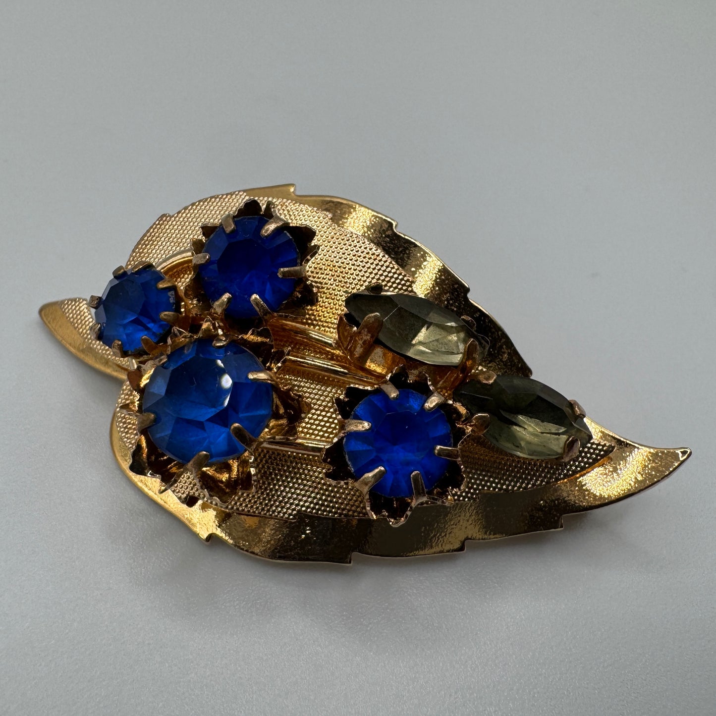 Broche ancienne Vintage plaqué or