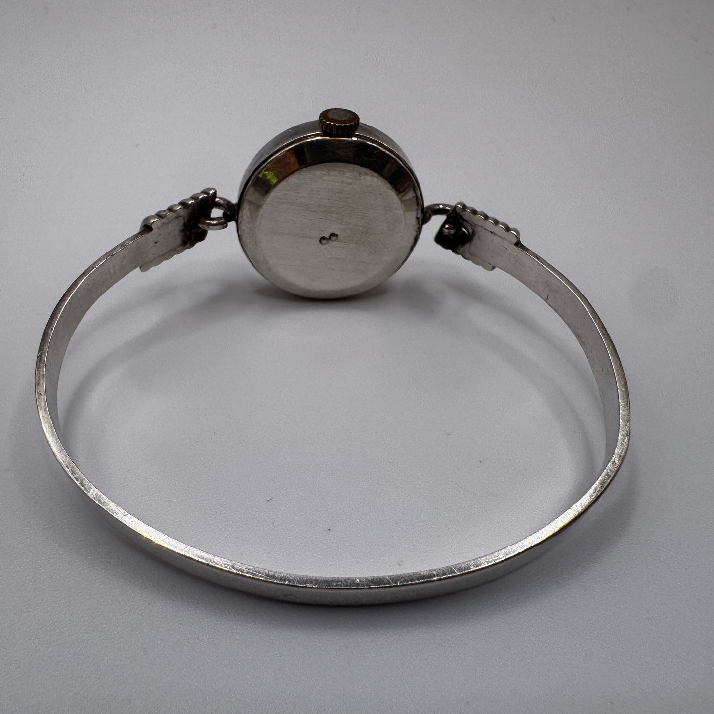 Montre bracelet mécanique de femme ancienne CODHOR - argent