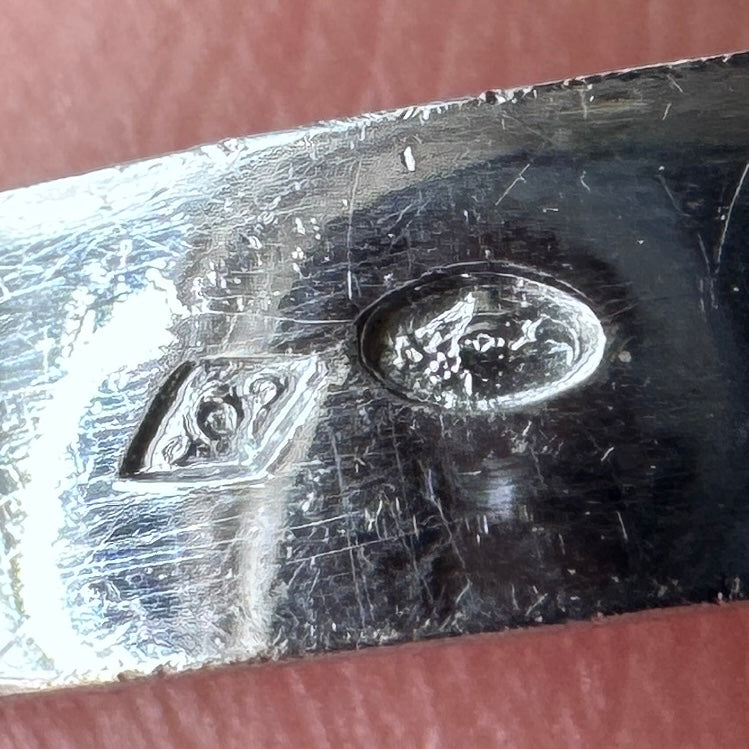 Superbe chevalière ancienne - argent et or