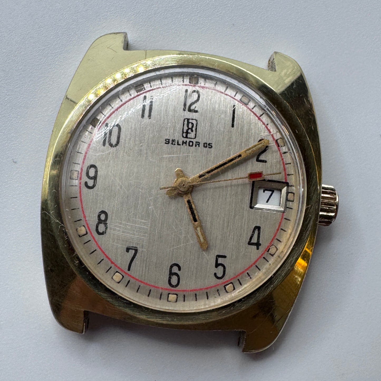 Montre mécanique vintage SELHOR 05
