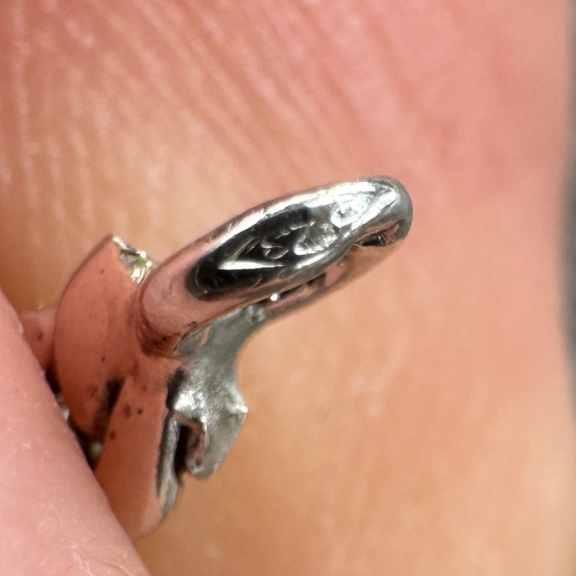 Collier « têtes de serpents » en argent 925