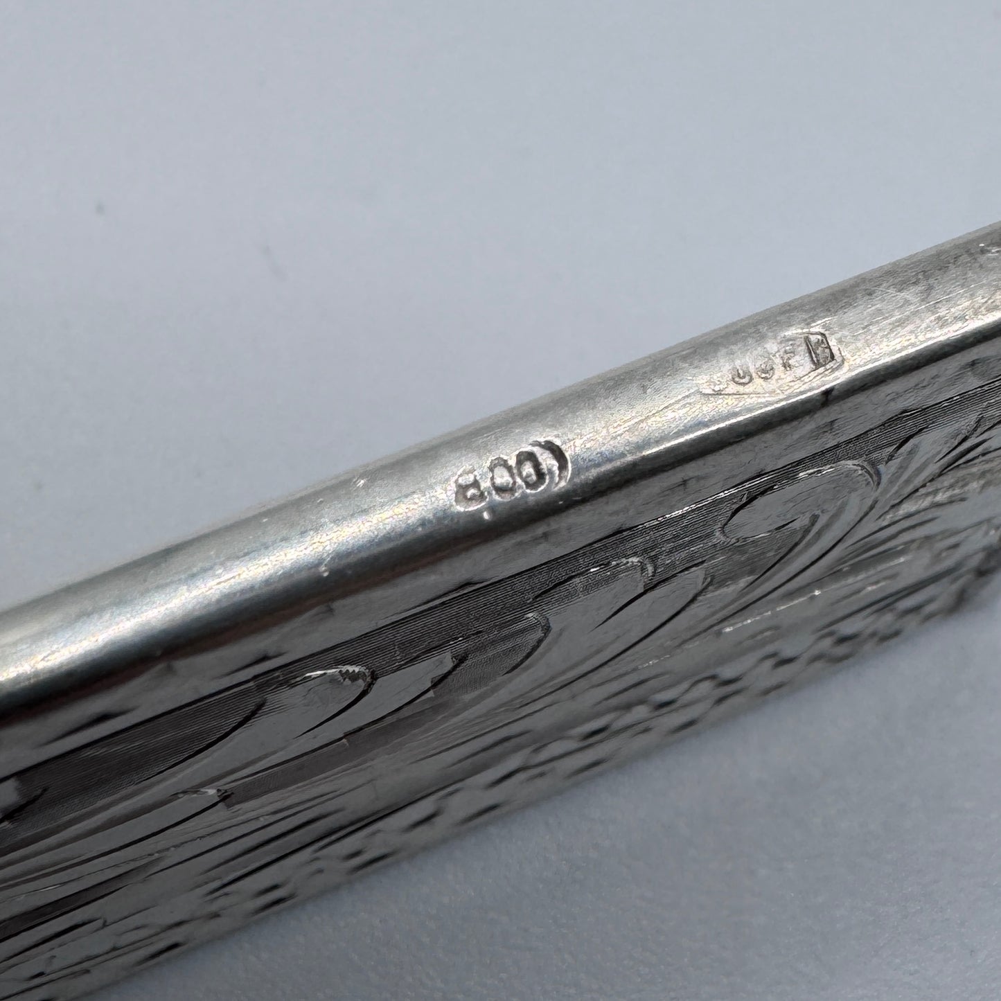 Peigne ancien en argent 800/1000