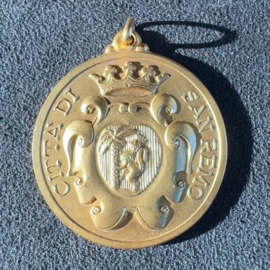 Medaille ancienne - Exposition canine  Internationale de SAN REMO