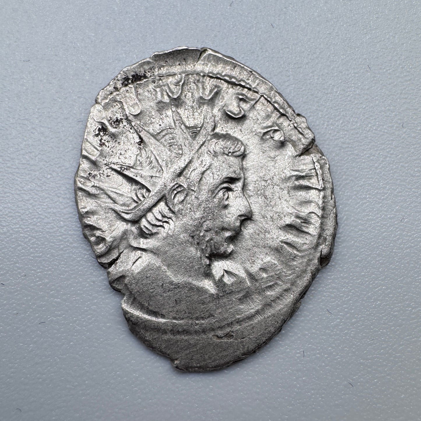 Monnaie  romaine ancienne antoninien billon - empereur Gallien