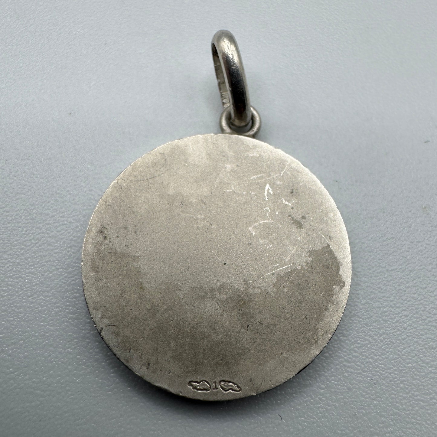 Superbe Médaille religieuse en argent - « Saint Antoine  »