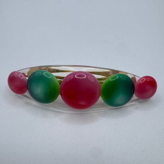 Barrette à cheveux vintage - multicolore