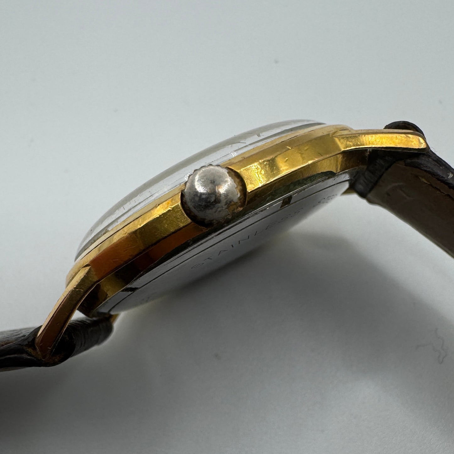 Montre bracelet automatic calendrier ancienne LIP