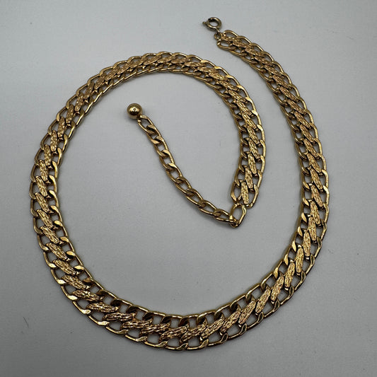 Superbe Collier vintage - plaqué or