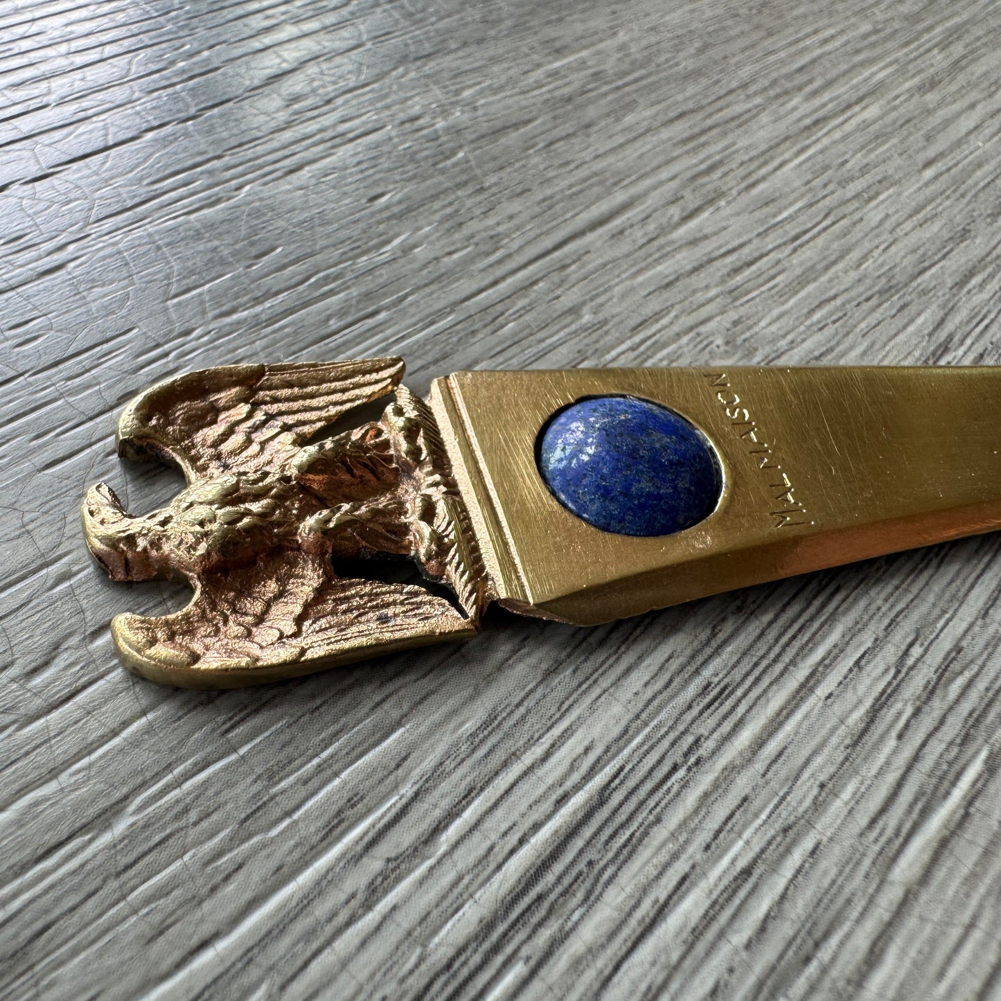 Coupe papier ancien en bronze - aigle Napoléon III