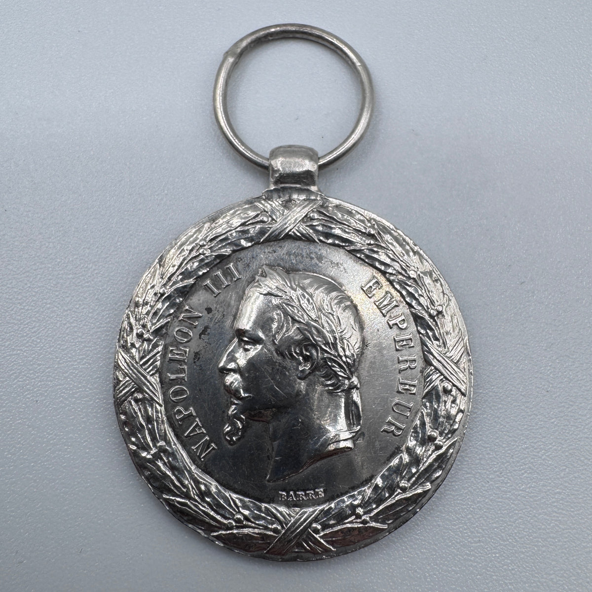 Médaille en argent - Napoleon III - Campagne d'Italie 1859