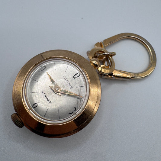 Montre mécanique ancienne boule DIANE