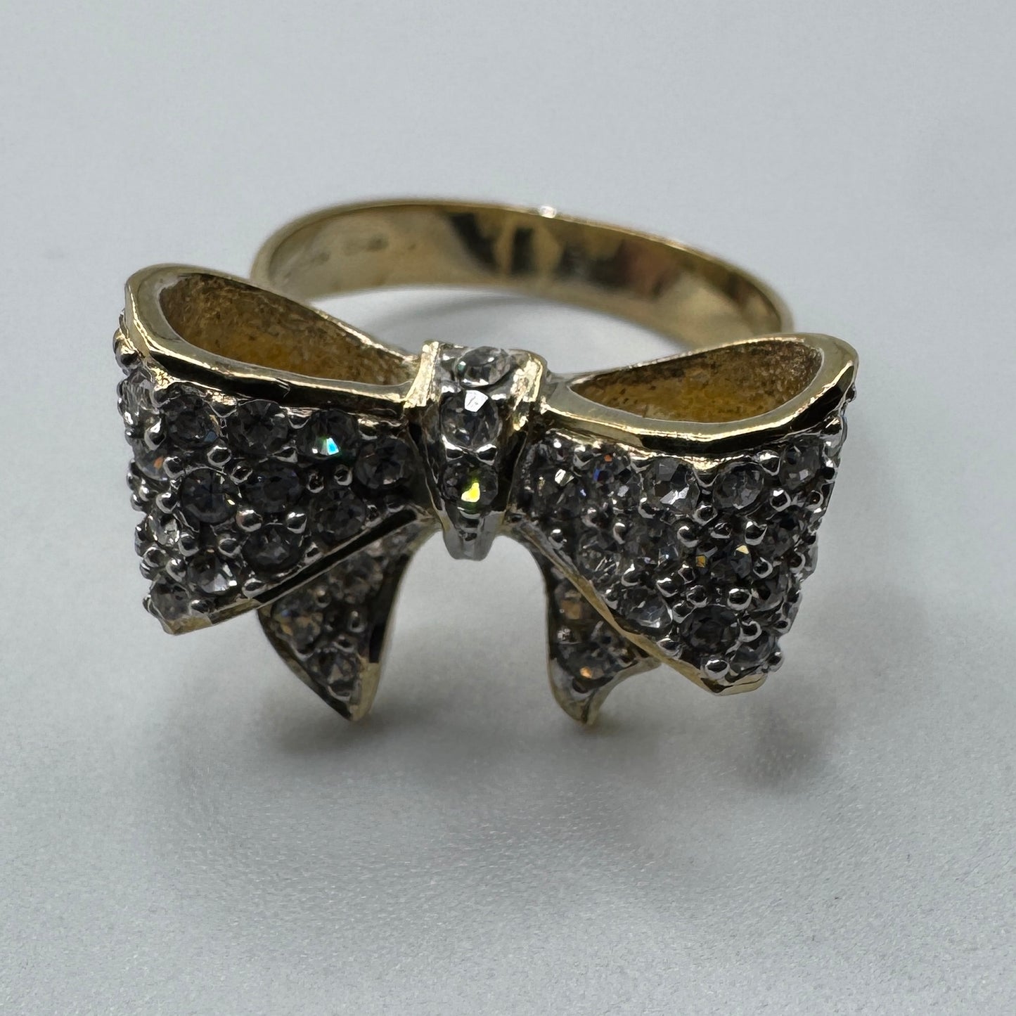 Superbe Bague « noeud » - argent vermeil