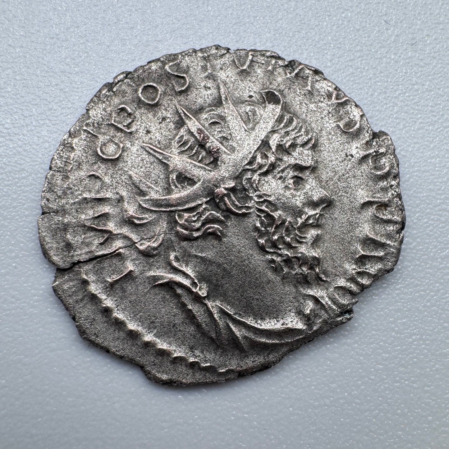 Monnaie  romaine ancienne antoninien billon - empereur Postume