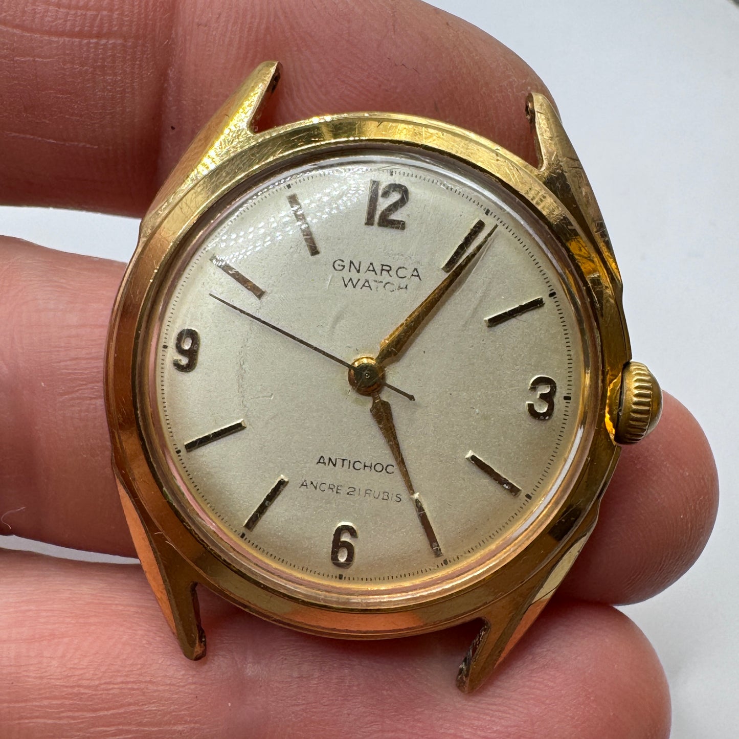 Montre mécanique vintage GNARCA