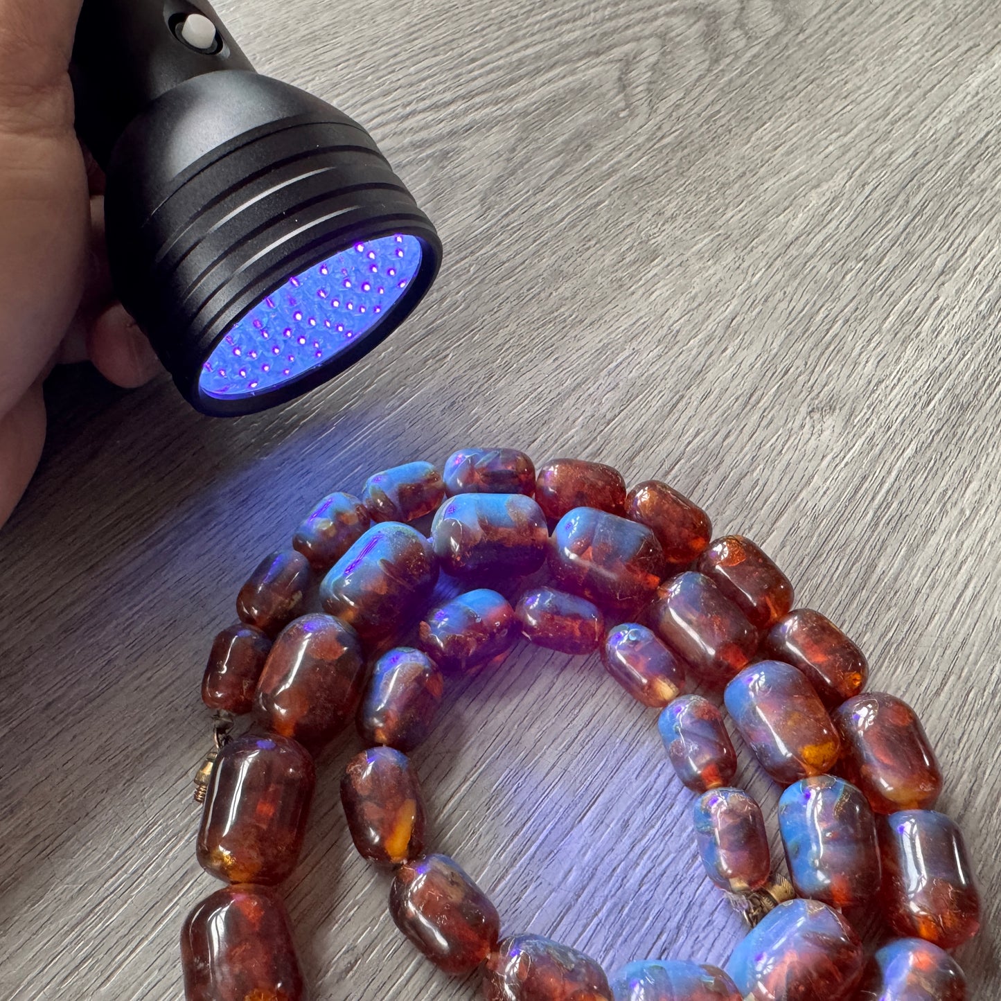 Grand Collier ancien en ambre