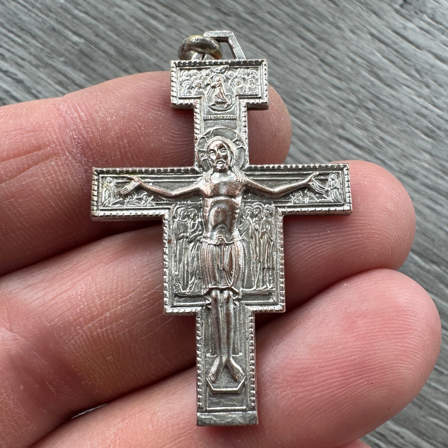 Croix ancienne orthodoxe « Le Christ »