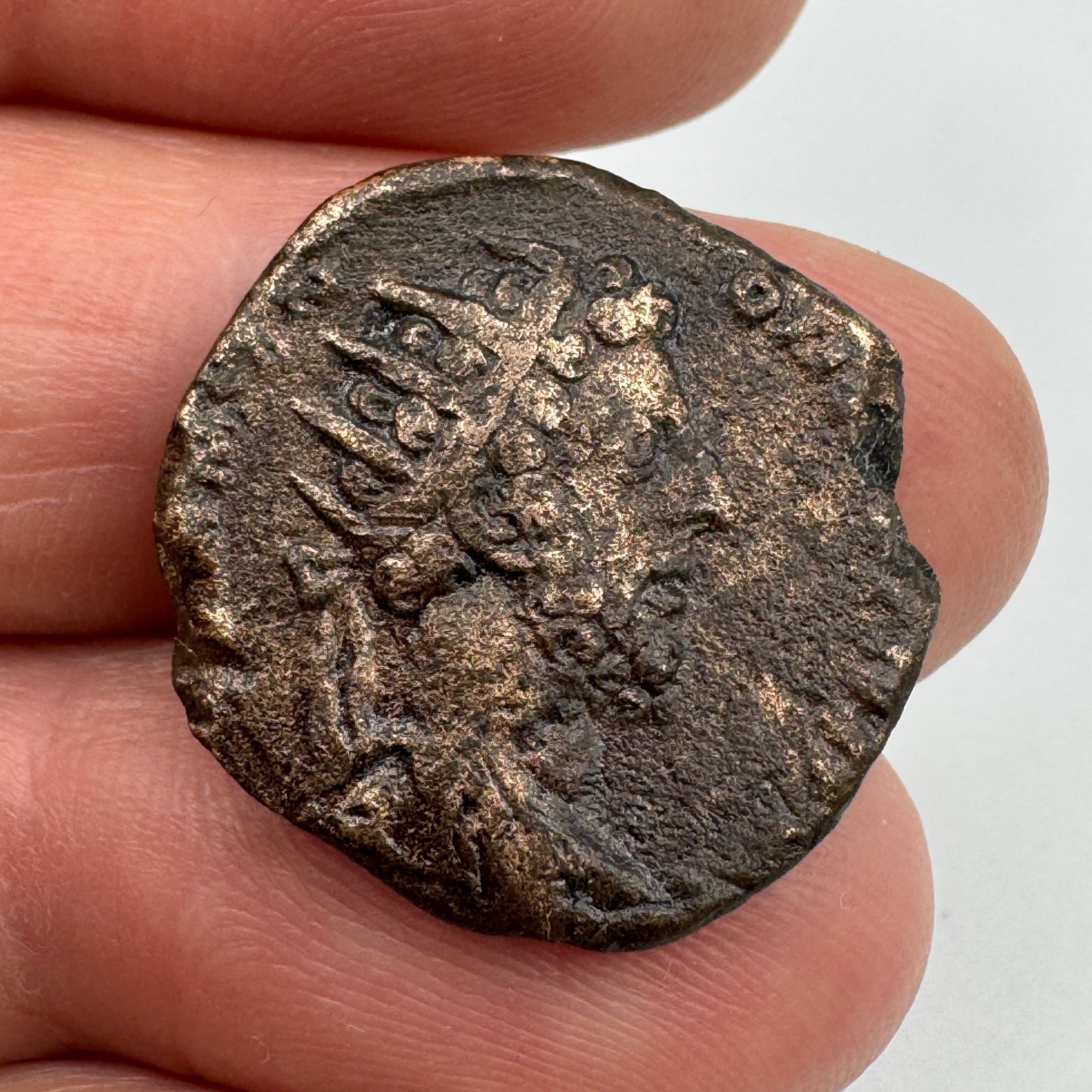 monnaie romaine - dupondius de Marc Aurele
