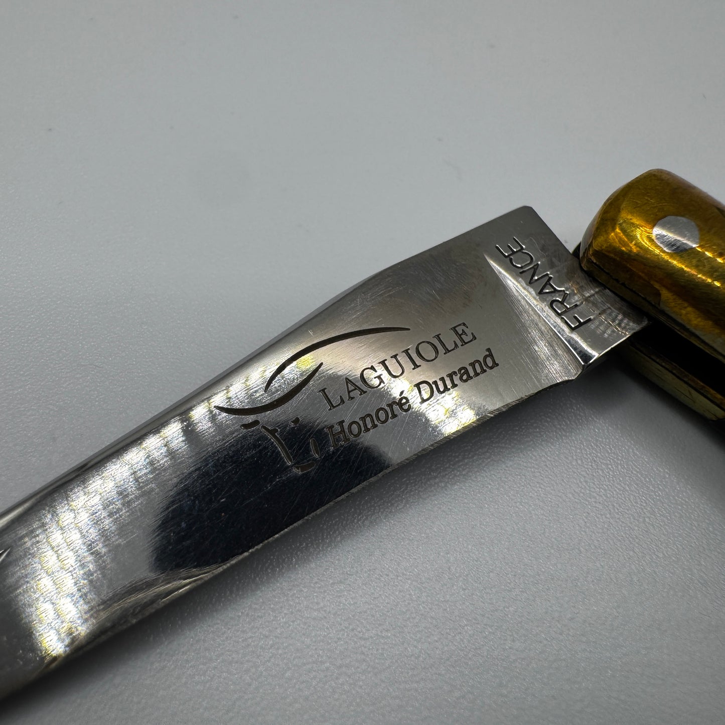 Petit Couteau pliant laguiole par Honoré Durand - Corne