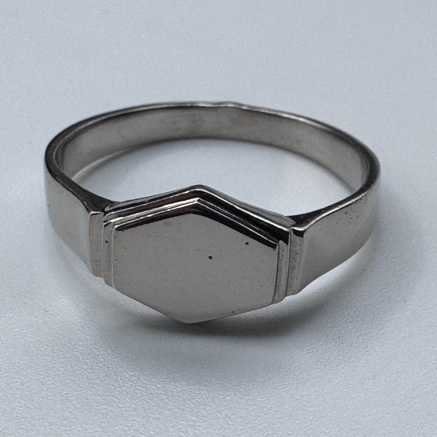 Superbe chevalière ancienne en argent