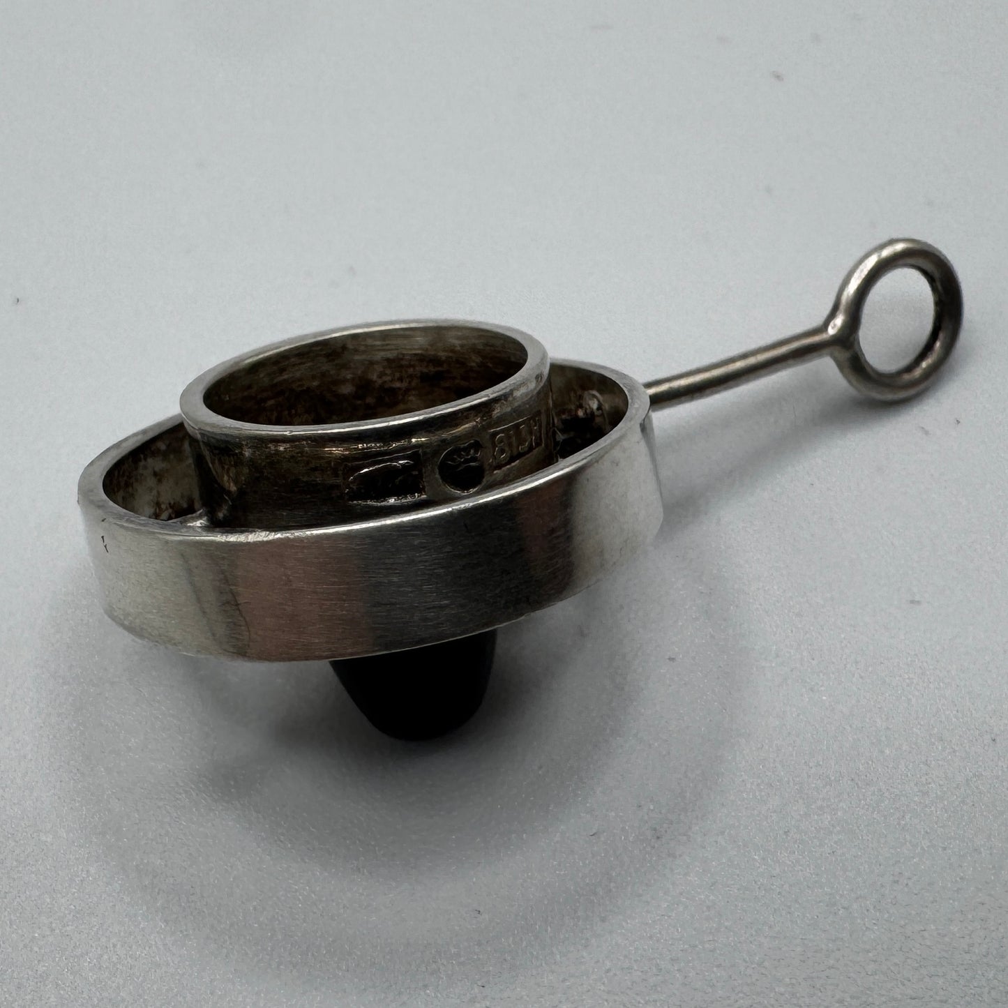 Pendentif design - argent massif