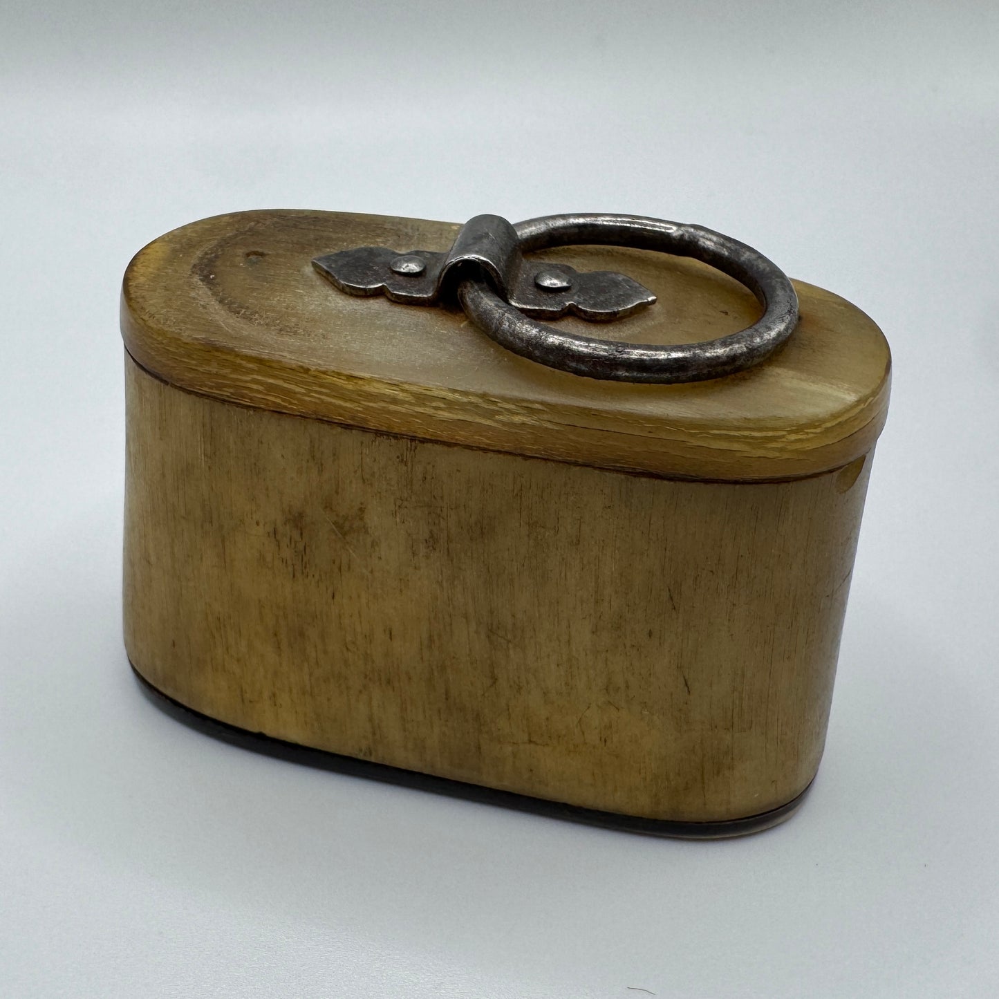 Tabatière ancienne début XXe - corne