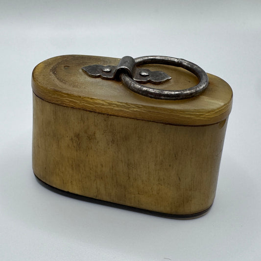 Tabatière ancienne début XXe - corne