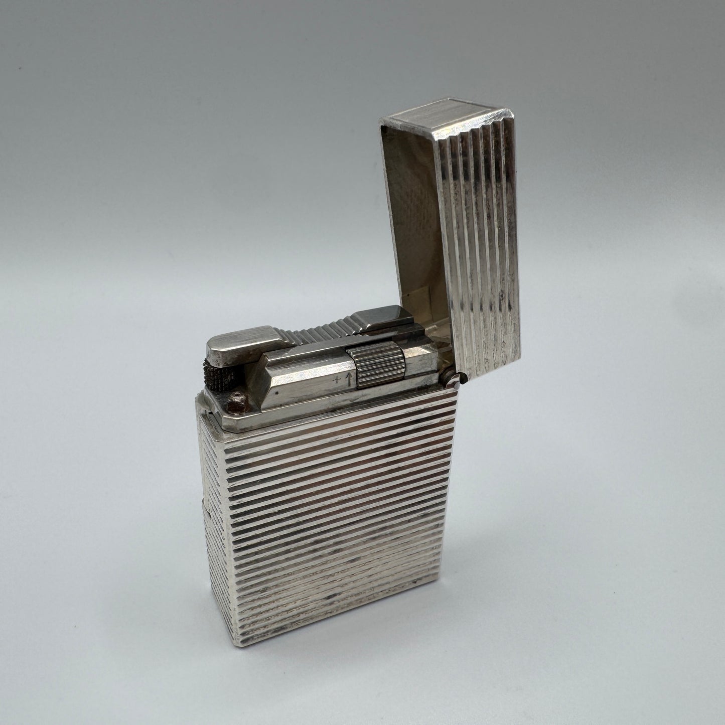 Briquet ancien DUPONT - Métal argenté