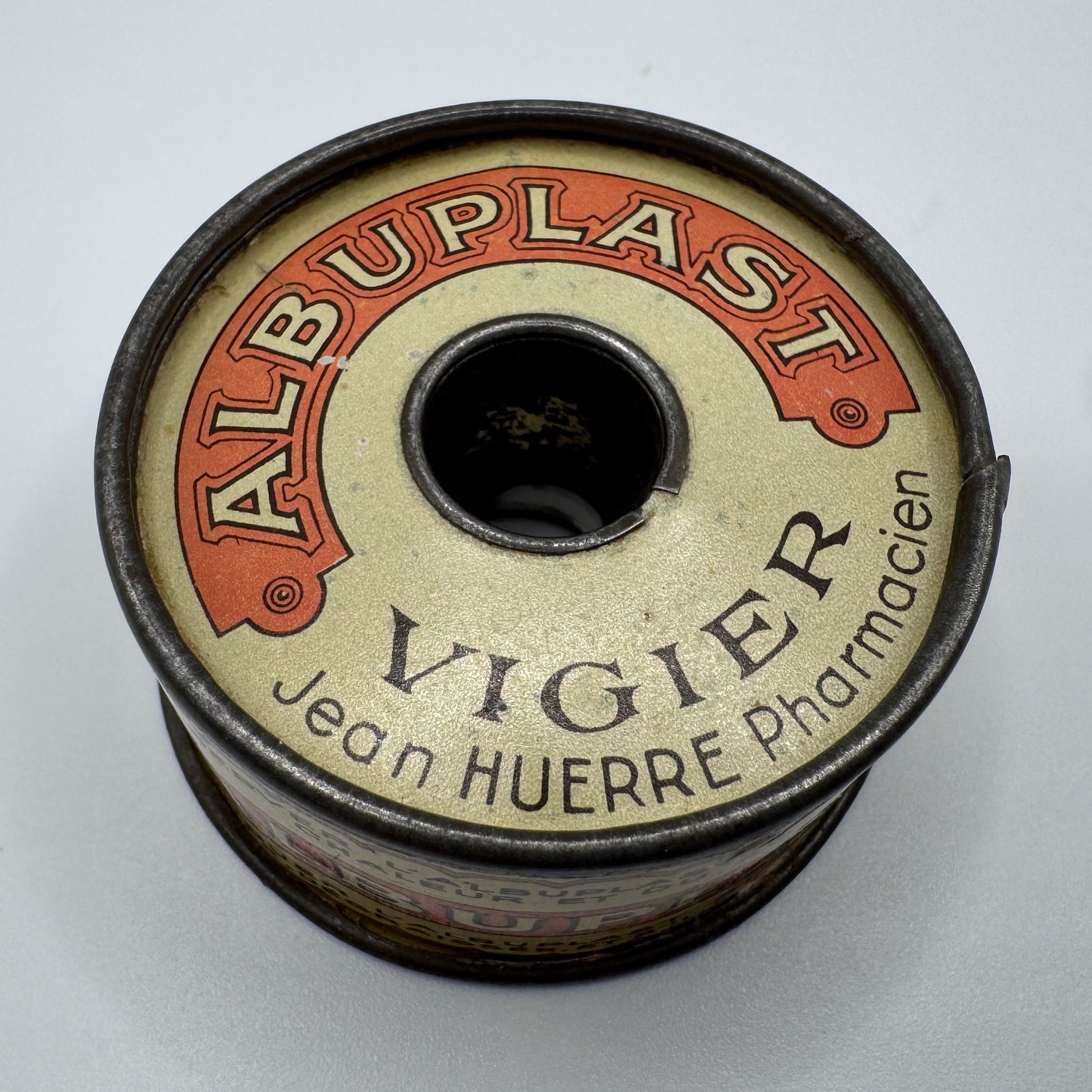 Boîte sparadrap ancien en tôle - VIGIER à Levallois