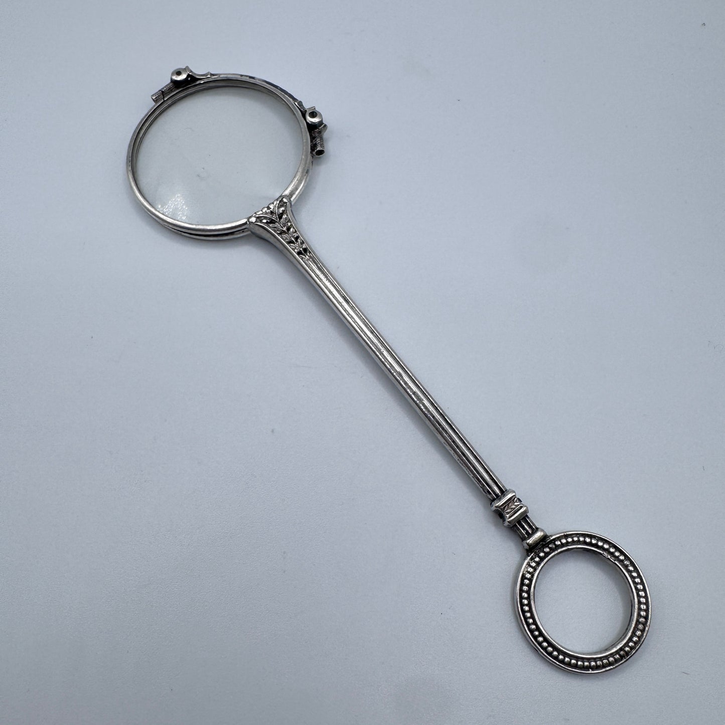 Superbe Paire de lorgnons anciens - argent massif