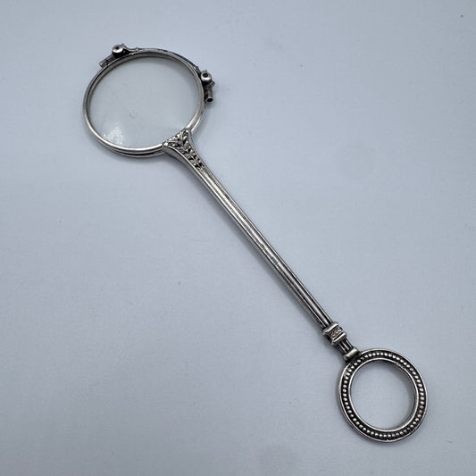Superbe Paire de lorgnons anciens - argent massif