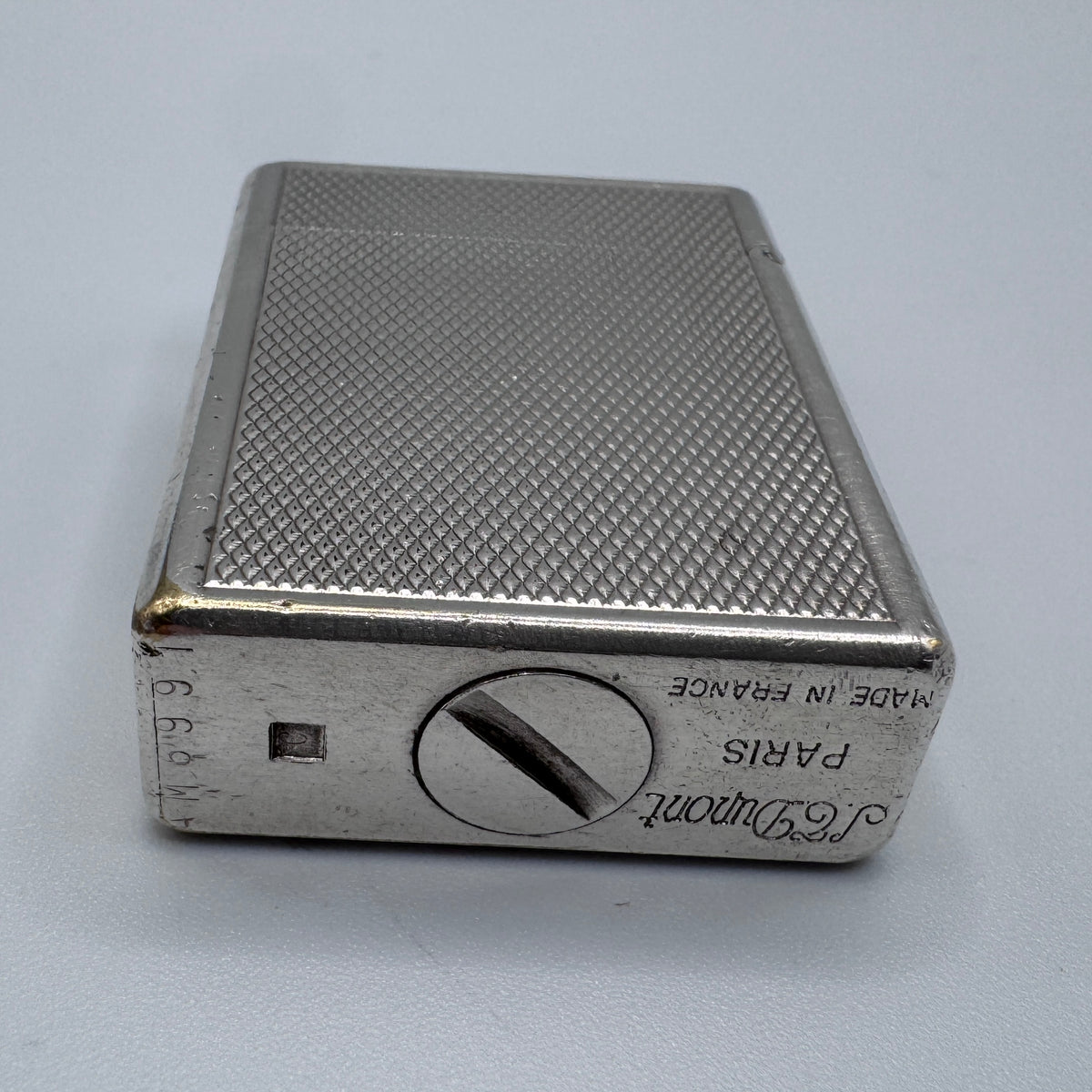 Briquet ancien DUPONT - Métal argenté