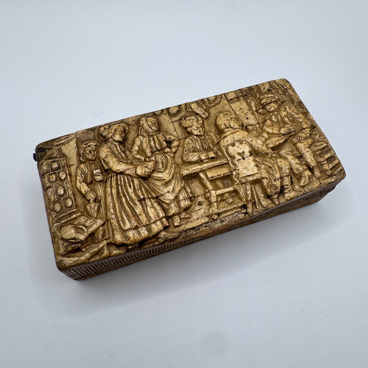 Tabatière de table ancienne début XIXe - Hollande