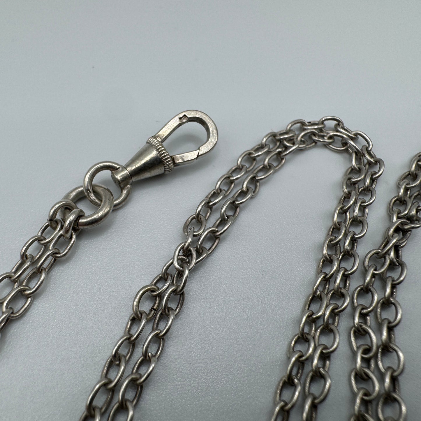 Sautoir ancien - Argent massif