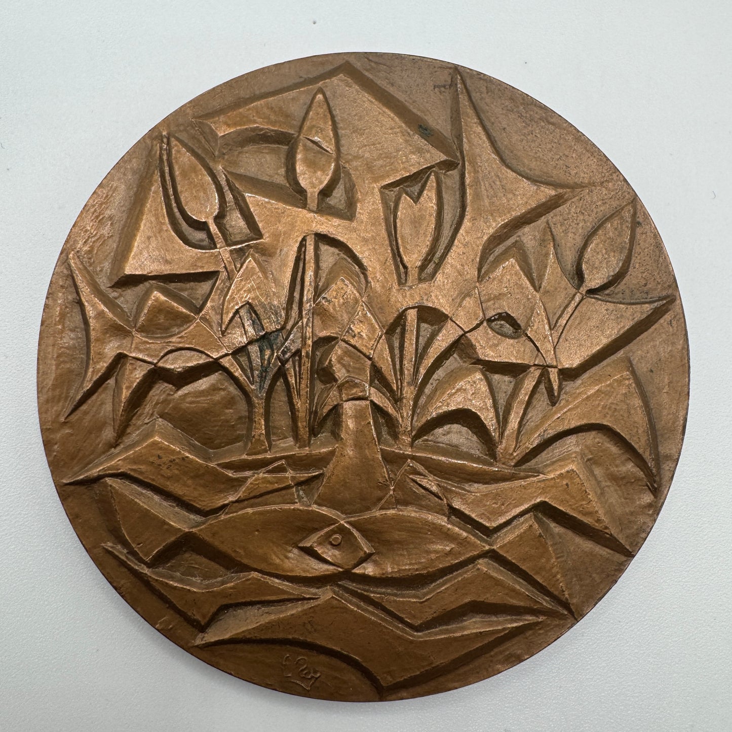 Medaille artistique ancienne en bronze « conseil général Haute Vienne »