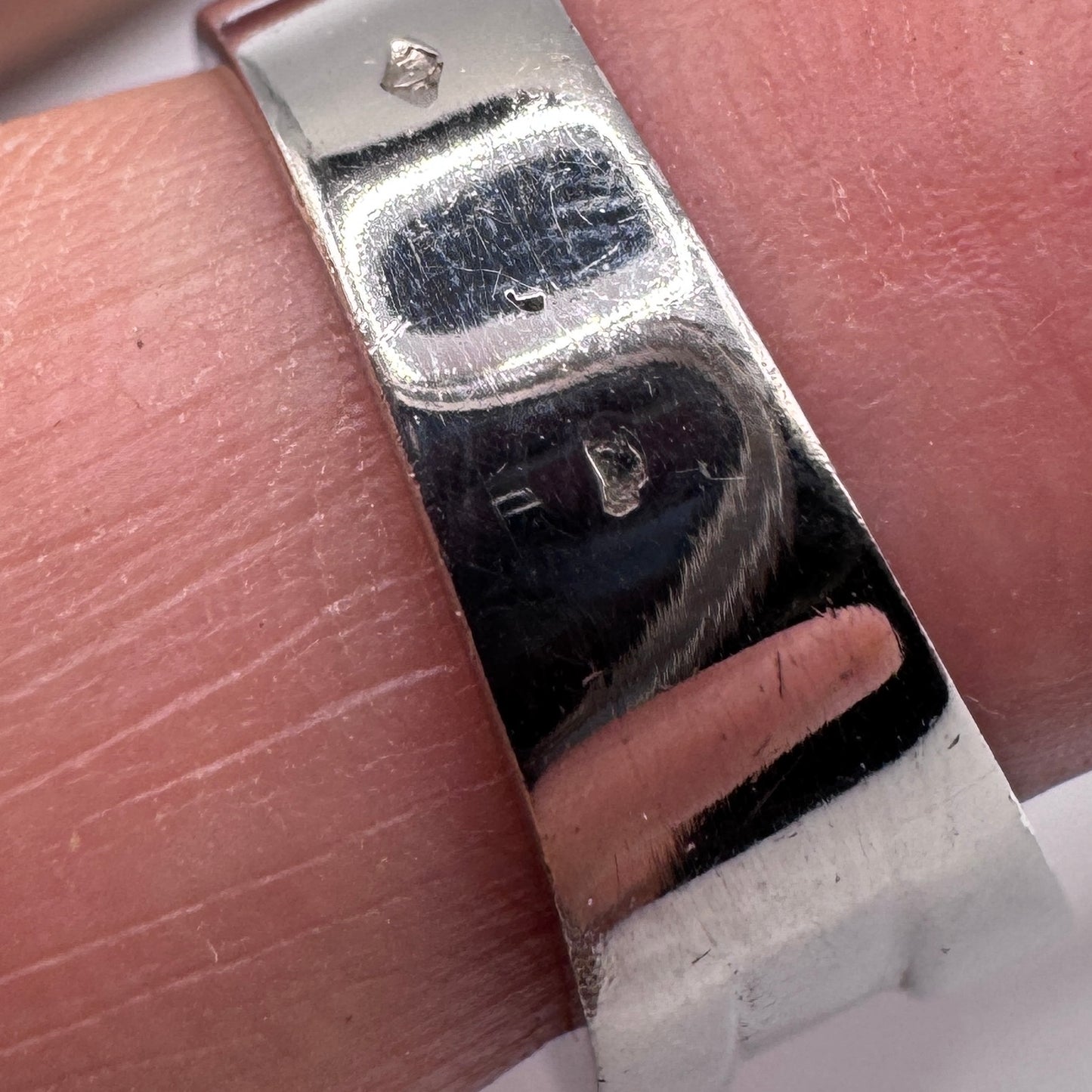 Superbe chevalière ancienne Art deco en argent et verroterie