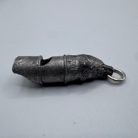 Rare Sifflet Ancien « tête de chien »