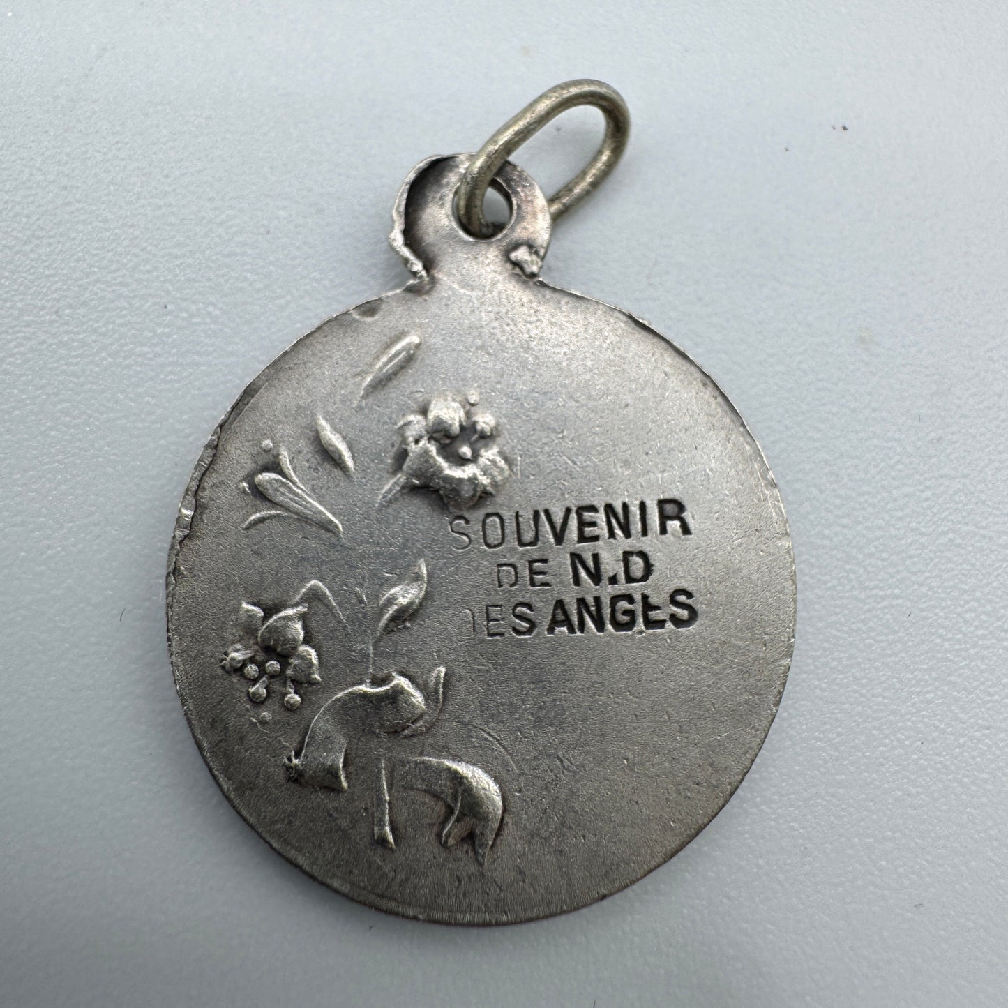 médaille religieuse ancienne « notre dame des Anges »