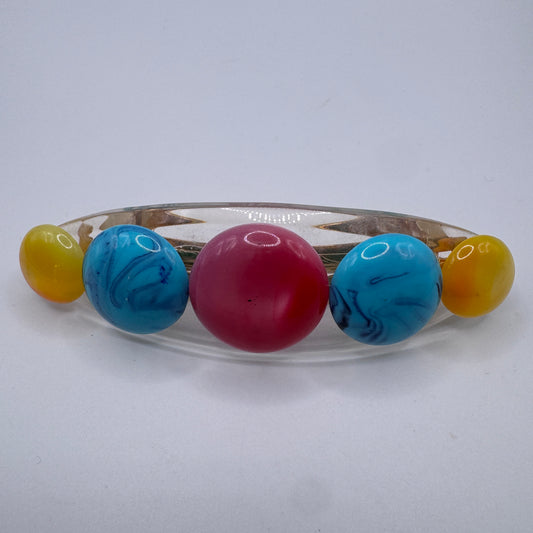 Barrette à cheveux vintage - multicolore