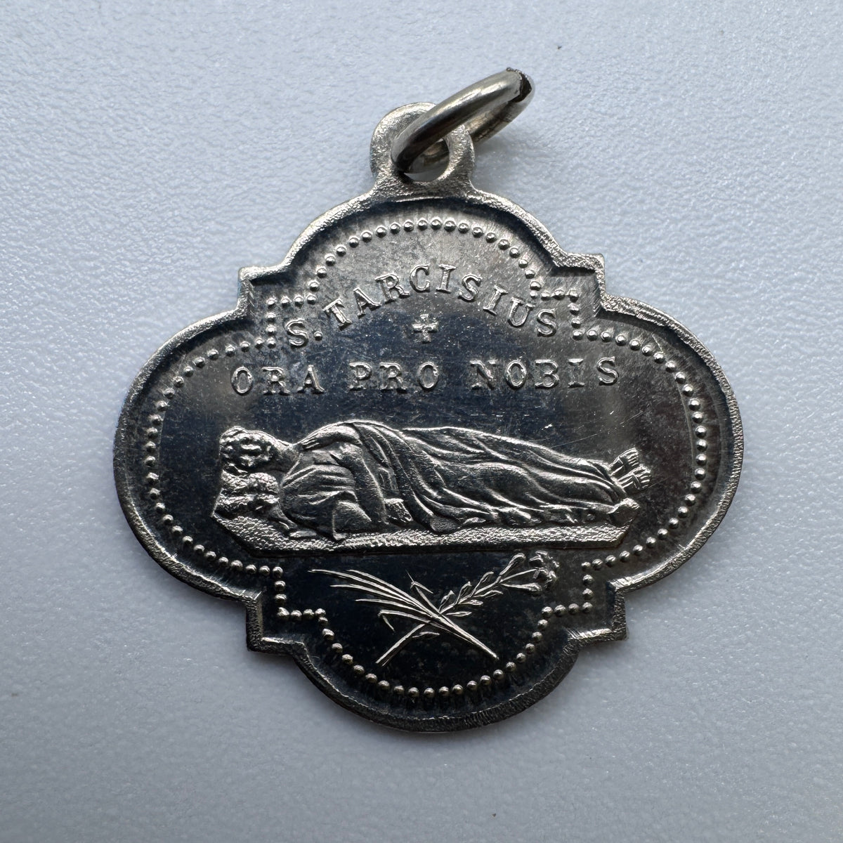Medaille religieuse ancienne « Saint Calliste »