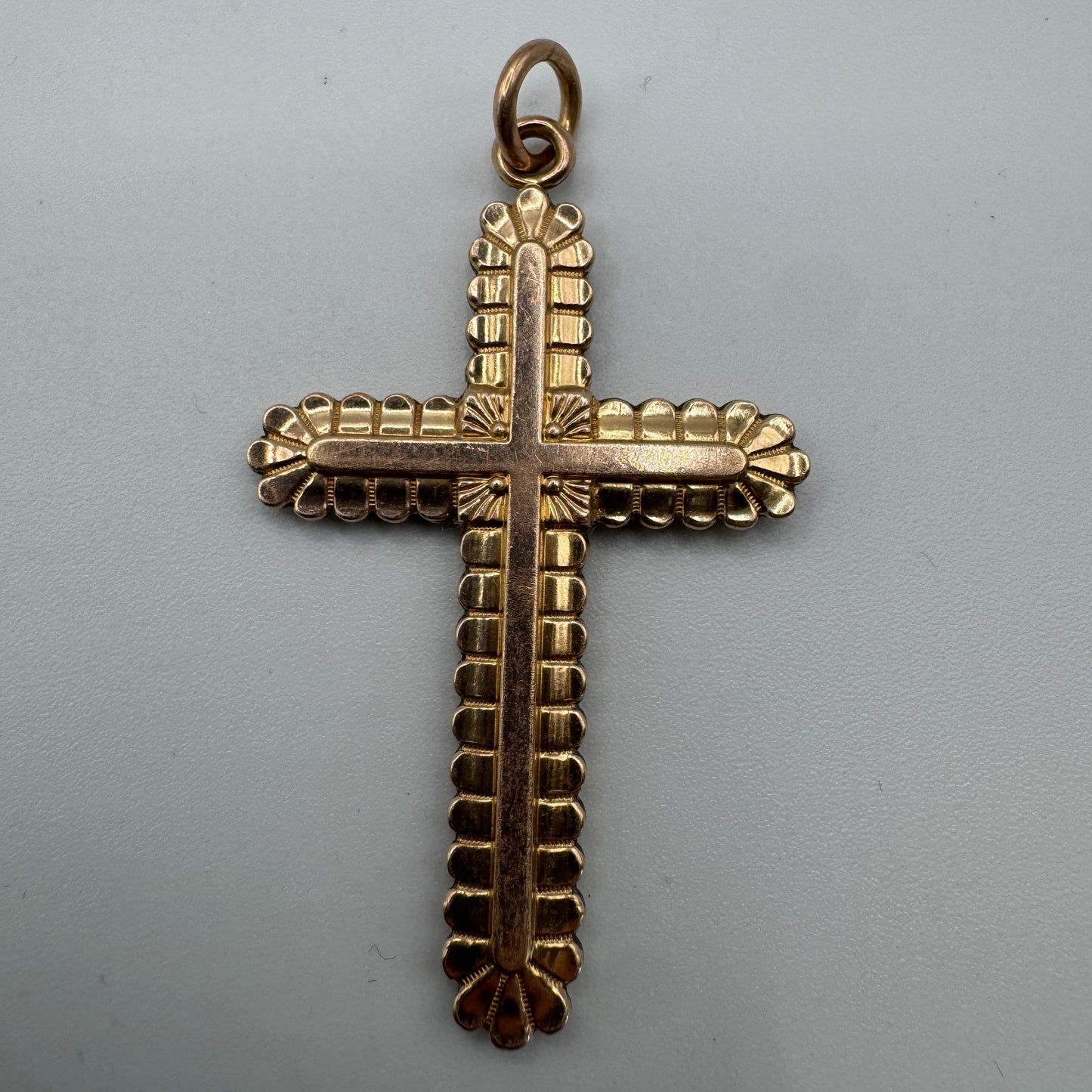Croix Ancienne - plaqué or